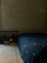 Load image into Gallery viewer, Wool Checks - White and Copper