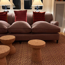 Load image into Gallery viewer, Corralito - Natural, Terracotta, Steel Blue and Pure Brass