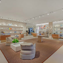 Load image into Gallery viewer, Corralito - Natural, Terracotta, Steel Blue and Pure Brass