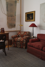 Load image into Gallery viewer, Staple Lines Rug - Blue and White