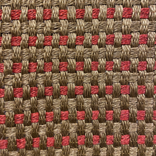 Load image into Gallery viewer, Staple Rug - Red purple and Tan