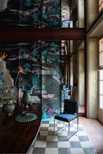 Load image into Gallery viewer, Damier Rug - Stainless Steel and Copper - Droulers Collezione