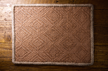 Load image into Gallery viewer, PRE-ORDER San Gil - Placemats Set of Two - Natural, Antique Pink