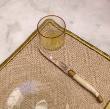 Load image into Gallery viewer, PRE-ORDER San Gil - Placemats Set of Two - White, Bone, Brass