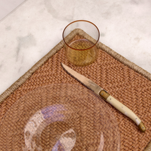 Load image into Gallery viewer, PRE-ORDER San Gil - Placemats Set of Two - Natural, Antique Pink