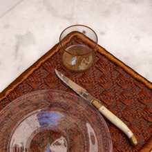 Load image into Gallery viewer, Proper - Placemats Set of Two - Copper Border