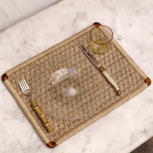 Load image into Gallery viewer, PRE-ORDER Staple - Placemats Set of Two - Bone, Natural
