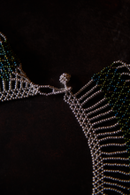 Load image into Gallery viewer, Collier Tapistelar in Silver and Verdant Crystal