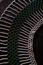 Load image into Gallery viewer, Collier Tapistelar in Silver and Verdant Crystal