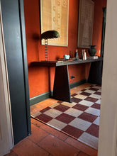 Load image into Gallery viewer, Damier Rug - Bone and Copper - Droulers Collezione