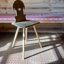 Load image into Gallery viewer, Staple Rug - Red purple and Tan