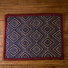 Load image into Gallery viewer, San Gil - Placemats Set of Two - Sand, Blue, Red Purple
