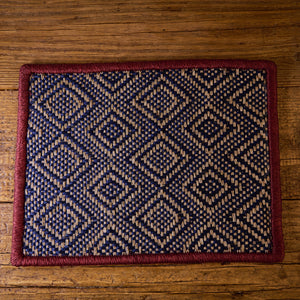 San Gil - Placemats Set of Two - Sand, Blue, Red Purple