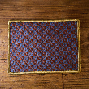 Proper - Placemats Set of Two - Brass Border