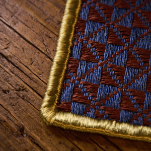 Proper - Placemats Set of Two - Brass Border