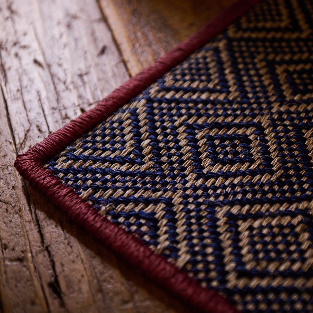 PRE-ORDER San Gil - Placemats Set of Two - Sand, Blue, Red Purple