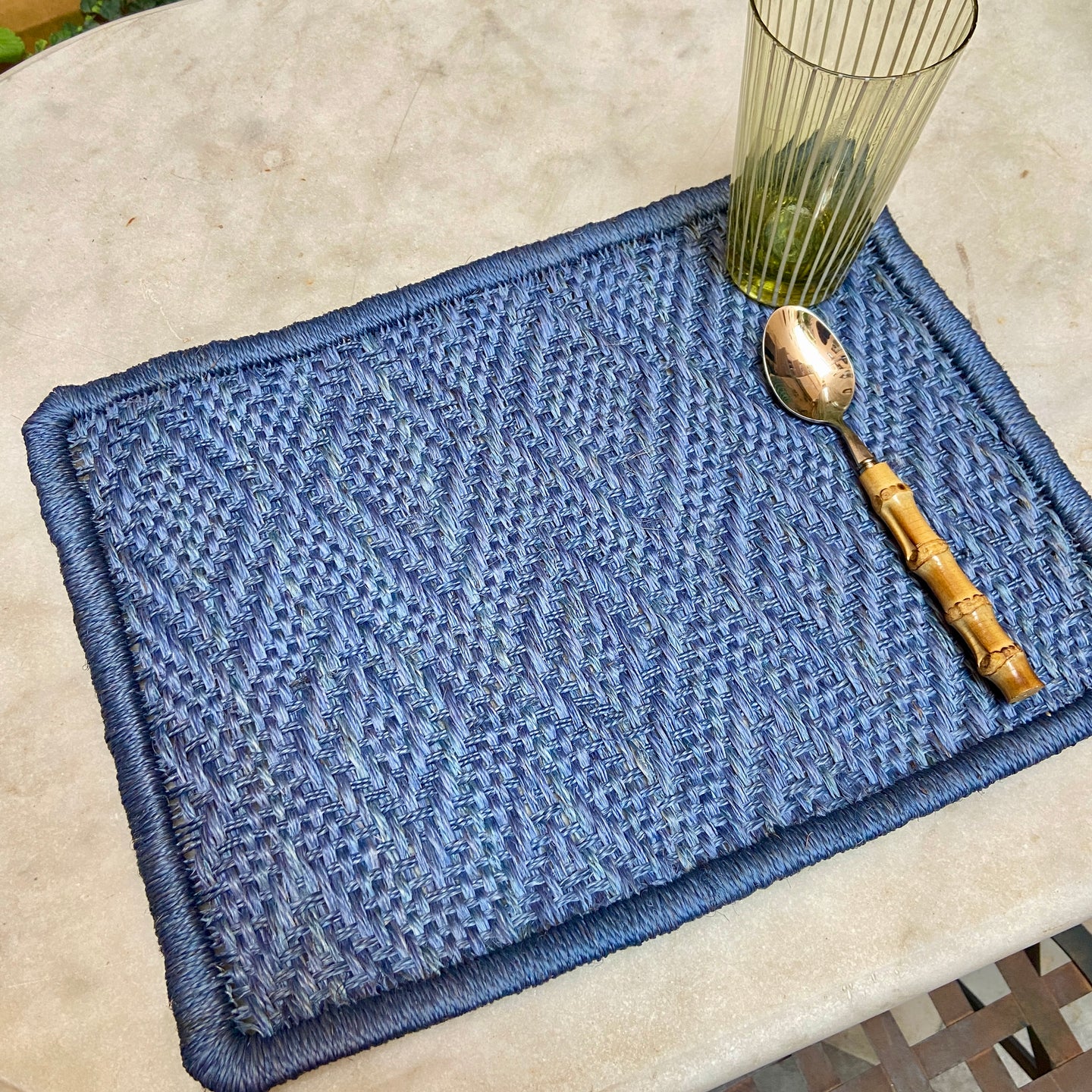 San Gil - Placemats Set of Two - Light Blue