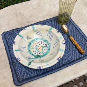 San Gil - Placemats Set of Two - Light Blue
