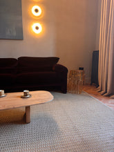 Load image into Gallery viewer, Staple Thin Rug - Sand and Stainless Steel
