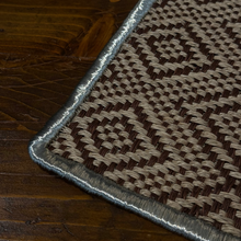
                     
                       Load image into Gallery viewer, IN STOCK San Gil - Placemats Set of Two - Sand, Red Brown, Stainless Steel
                     
                   