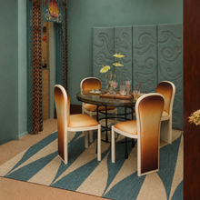 
                     
                       Load image into Gallery viewer, Matama Rug  -  Light Blue, Sky Blue, White, Bone  -  Galerie Oasis x Tapistelar
                     
                   