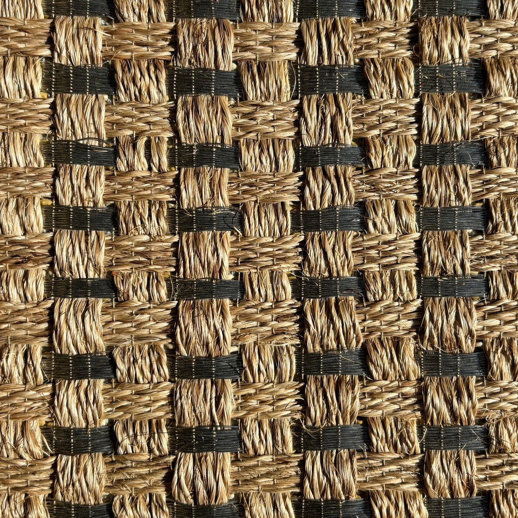 Staple Thin Rug - Sand and Stainless Steel