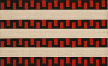 
                     
                       Load image into Gallery viewer, Hula Rug  -  Terracotta, Orange, Black, White  -  Galerie Oasis x Tapistelar
                     
                   