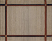 
                     
                       Load image into Gallery viewer, Lina Rug -  French Blue, Dark Mustard, Bone, Copper - Nina Litchfield Studios x Tapistelar
                     
                   