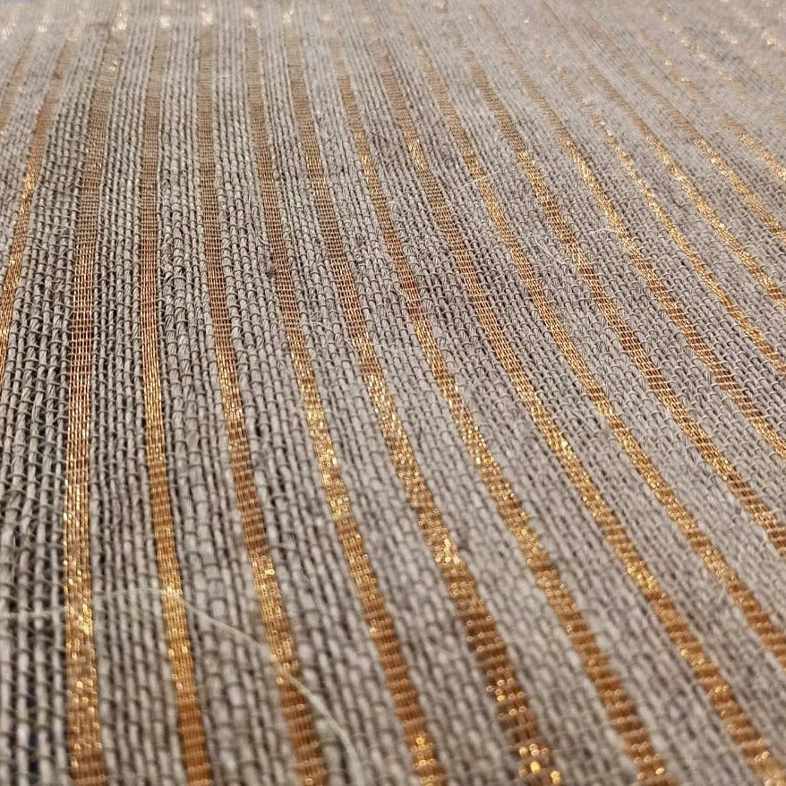Textiles - Joropo - Light Grey, Copper threads